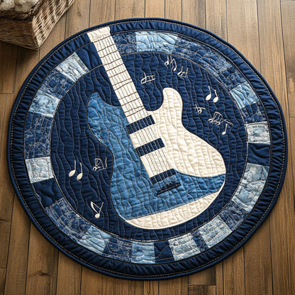 Guitar Echo WN0407108CL Quilted Round Mat