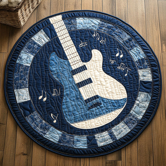 Guitar Echo WN0407108CL Quilted Round Mat