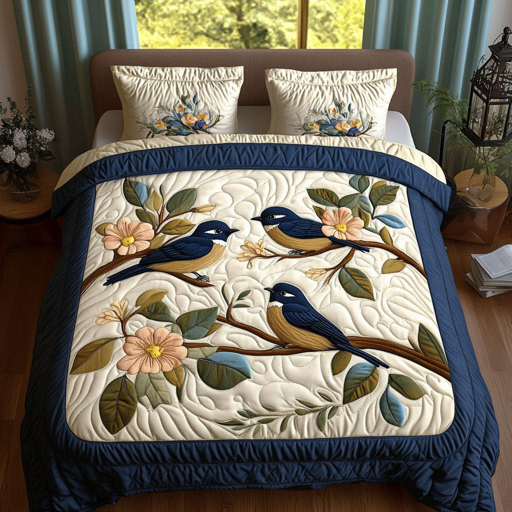 Morning Bloom Bluebirds KL1301031CL Duvet Cover Set