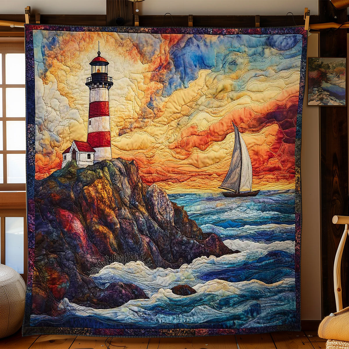 Eternal Lighthouse WN0502032CL Quilt