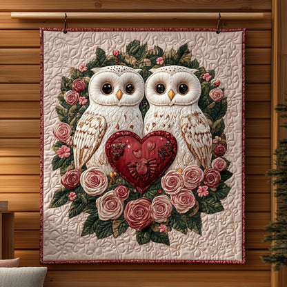 Rose Owls KL1501031CL Quilt