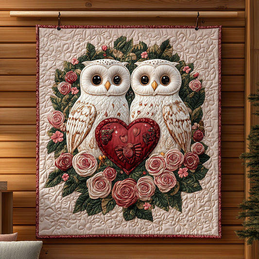 Rose Owls KL1501031CL Quilt
