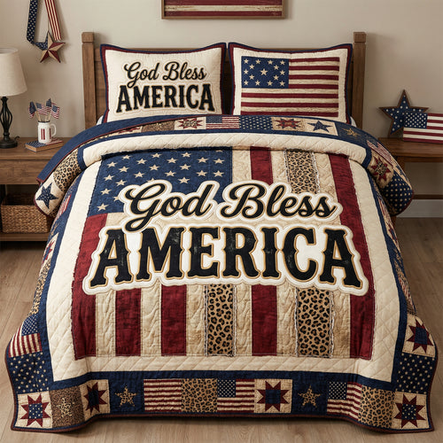 God Bless America XR0904014CL Duvet Cover Set