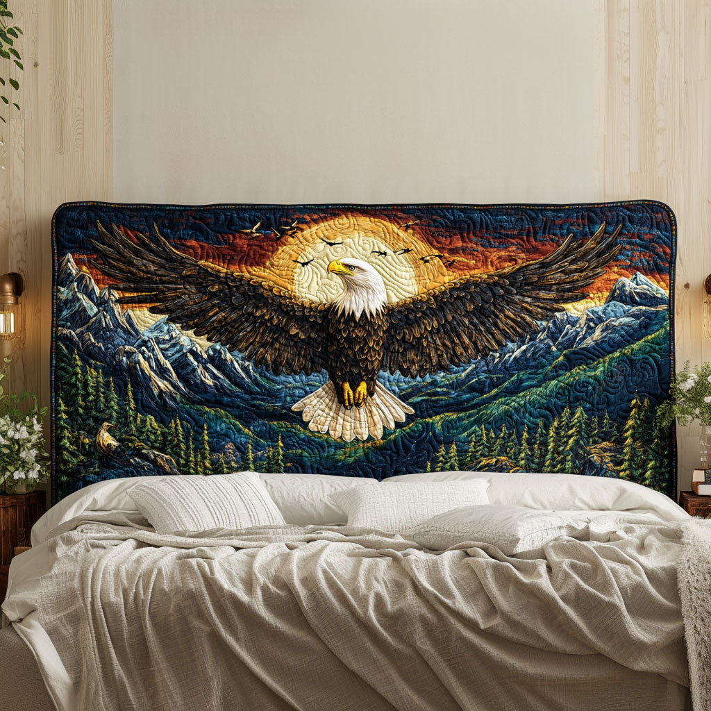 Freedom Wings Eagle KL0701030CL Quilted Headboard Slipcover