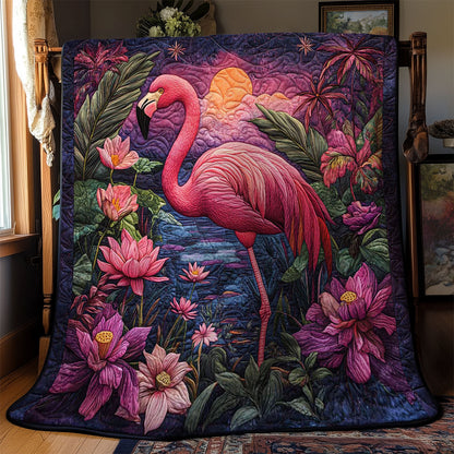 Jungle Flamingo WN1501058CL Quilt