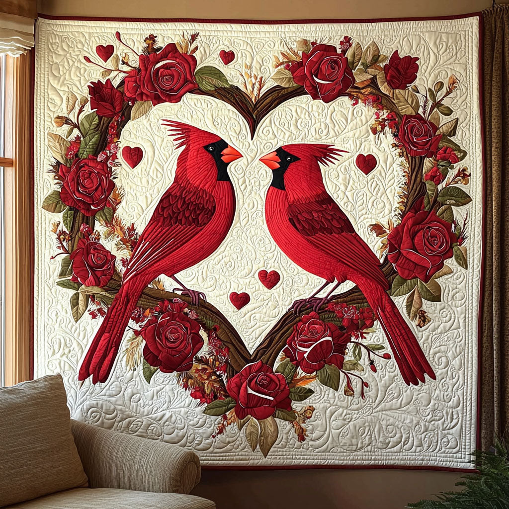 Cardinal Love QA1201001CL Quilt