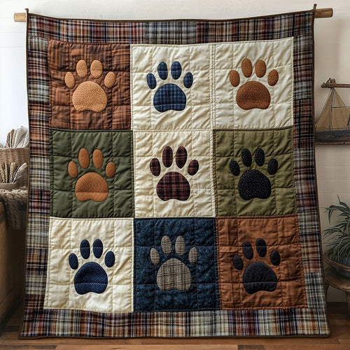 Dog Paw Patch WN1201020CL Quilt