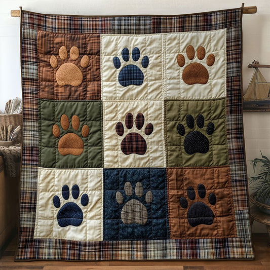 Dog Paw Patch WN1201020CL Quilt