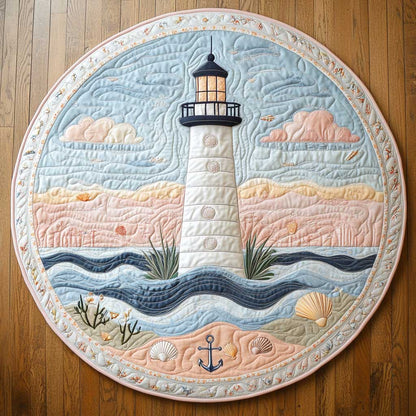Lighthouse Watch WN2403062CL Quilted Round Mat