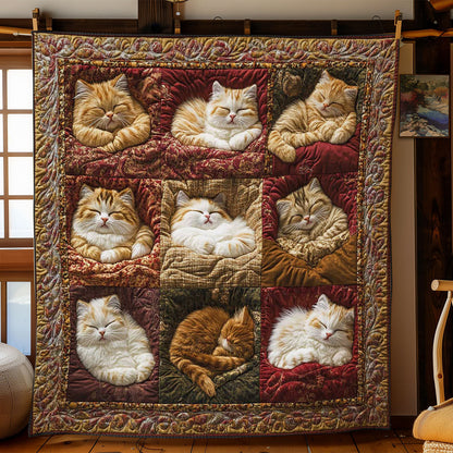 Softly Sleeping Cats WN1103060CL Quilt