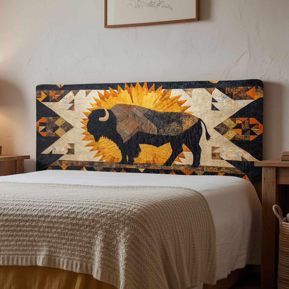 Native Power Bison CW1212033CL Quilted Headboard Slipcover
