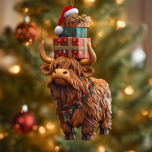 Highland Gift Bearer LT2310021CL Christmas Ornament