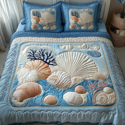 Seashell XR1201006CL Duvet Cover Set