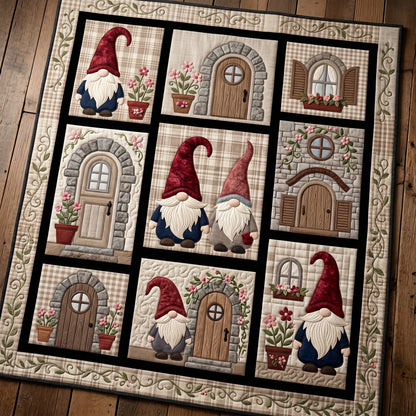 Gnome Village XR1305004CL Quilt