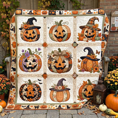 Patchwork Pumpkin Parade WN1906011CL Quilt