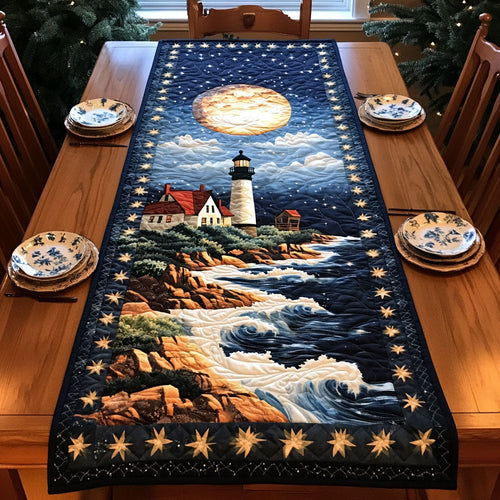 Guided By Starlight WJ0906036CL Quilted Table Runner