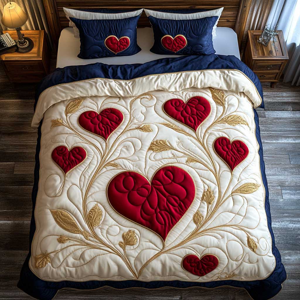 Heart Vine WP1501001CL Duvet Cover Set