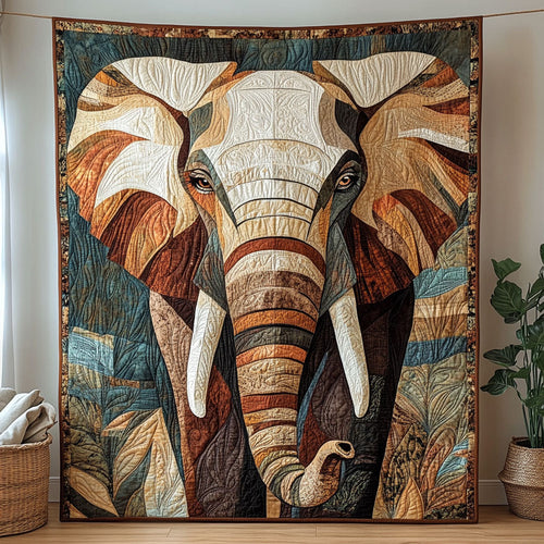Elephant Majesty CW1201038CL Quilt