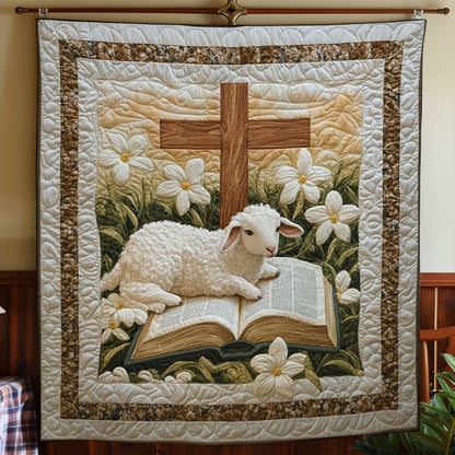 Lamb’s Peaceful Rest CP1704106CL Quilt