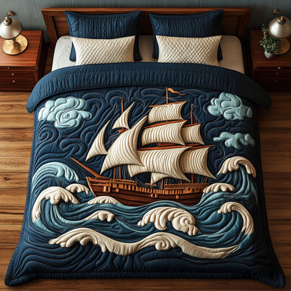Wind Tall Ship KL0801029CL Duvet Cover Set