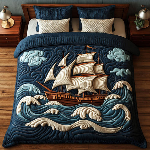 Wind Tall Ship KL0801029CL Duvet Cover Set