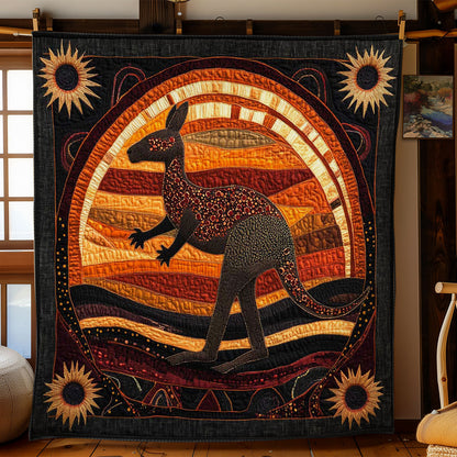 Aboriginal Kangaroo Spirit WN1904017CL Quilt