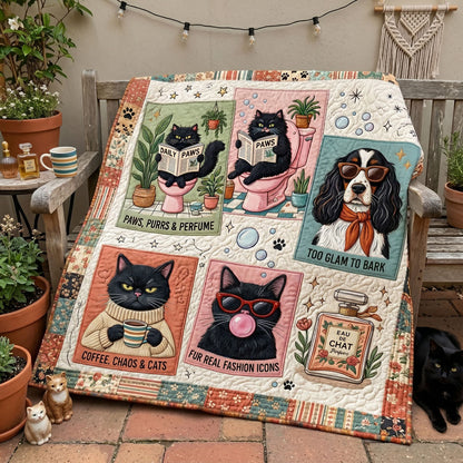 Glam Paws Club WN2905008CL Quilt