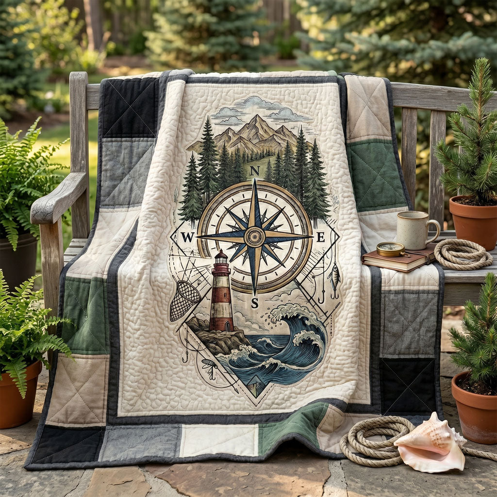 Lighthouse Adventure Compass WN1905005CL Quilt