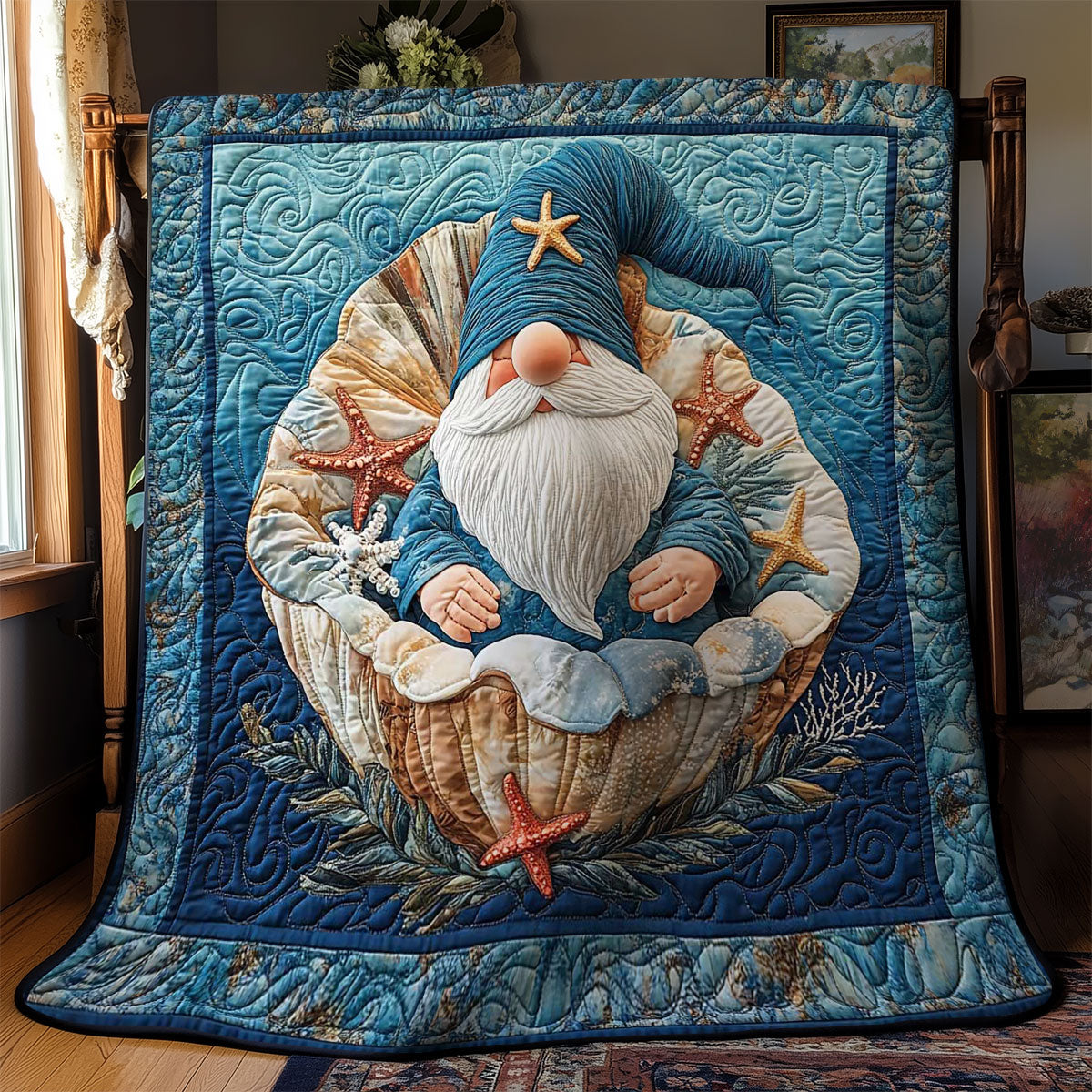 Gnome In The Shell WN0901028CL Quilt