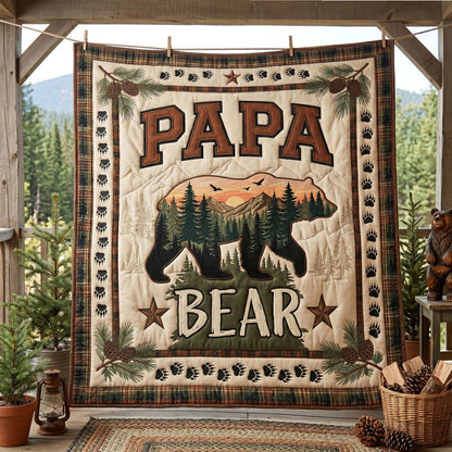 Papa Bear Wilderness WN1006014CL Quilt