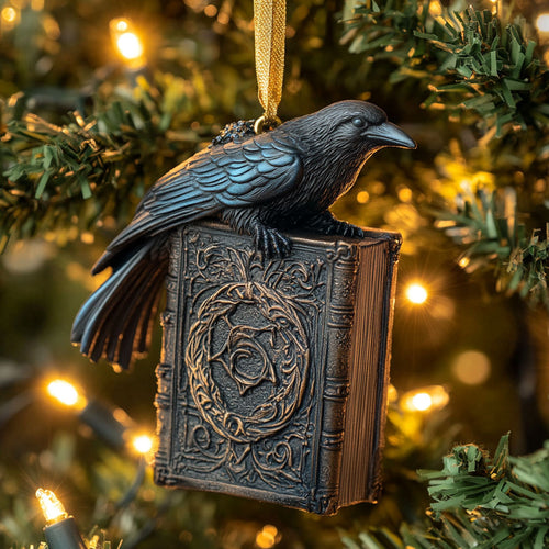 Obsidian Raven CP2711028CL Christmas Ornament