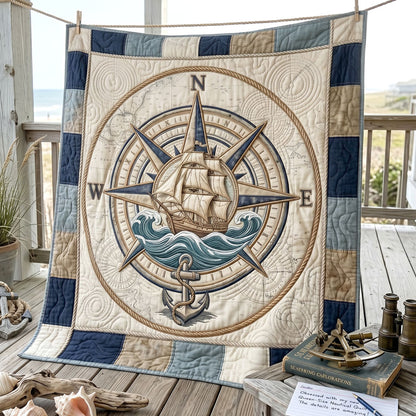 Seafarer’s Compass WN1905012CL Quilt