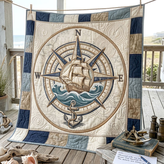 Seafarer’s Compass WN1905012CL Quilt