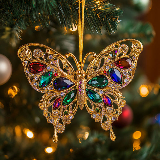 Butterfly Jewel CW2310007CL Christmas Ornament