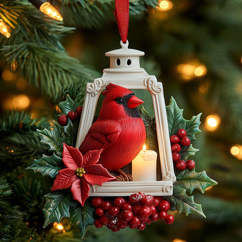 Glowing Cardinal WN2110042CL Christmas Ornament