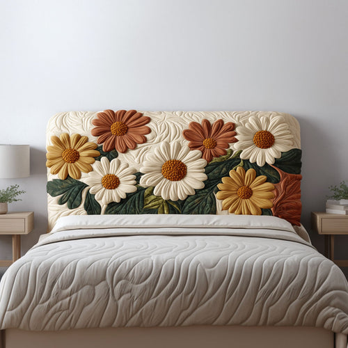 Daisy Garden QA0601011CL Quilted Headboard Slipcover
