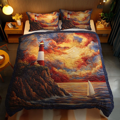 Burning Sky Lighthouse WN0502057CL Duvet Cover Set