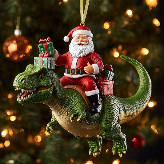 Jurassic Claus CP2611032CL Christmas Ornament