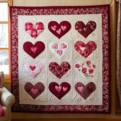 Heart Of Love QA1301012CL Quilt