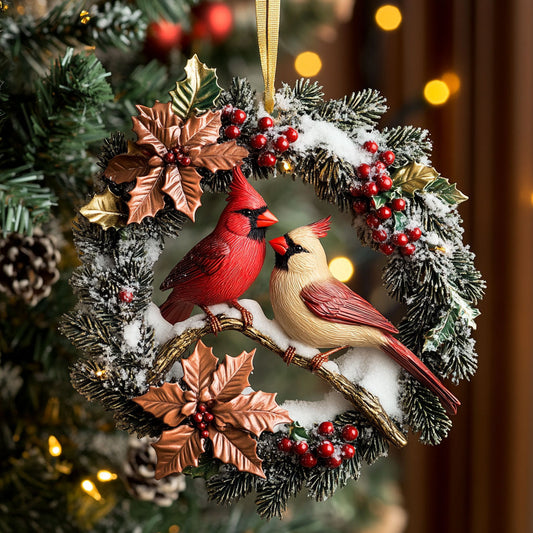 Cozy Cardinal CW2010021CL Christmas Ornament