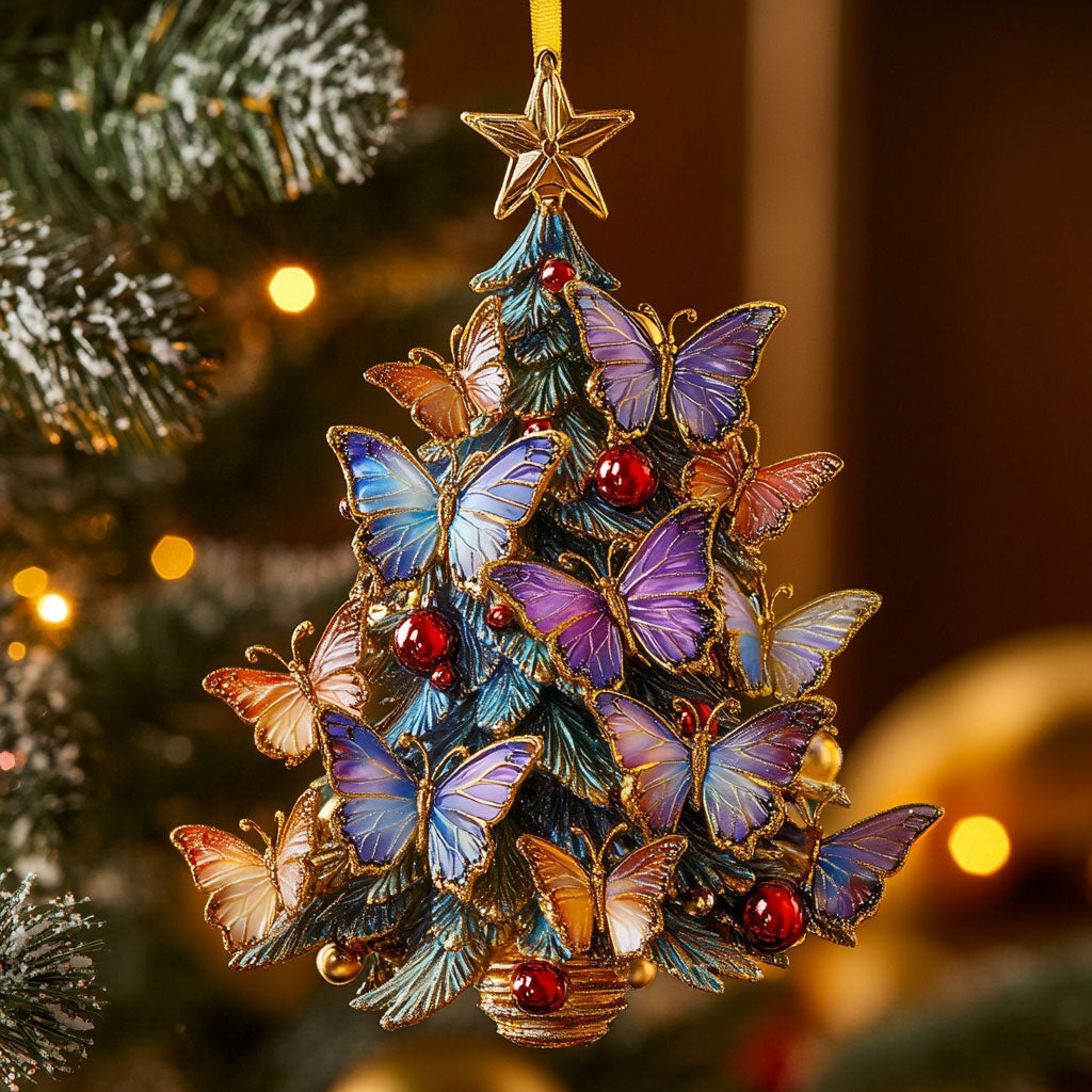 Christmas Butterfly CW2210055CL Christmas Ornament