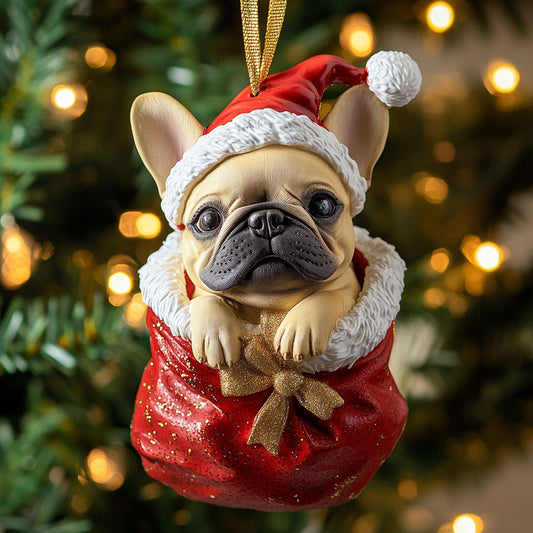 Holiday Woof CP1510024CL Christmas Ornament