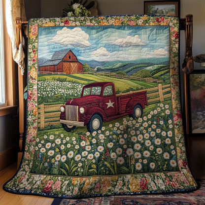 Red Truck Farm WN0703046CL Quilt