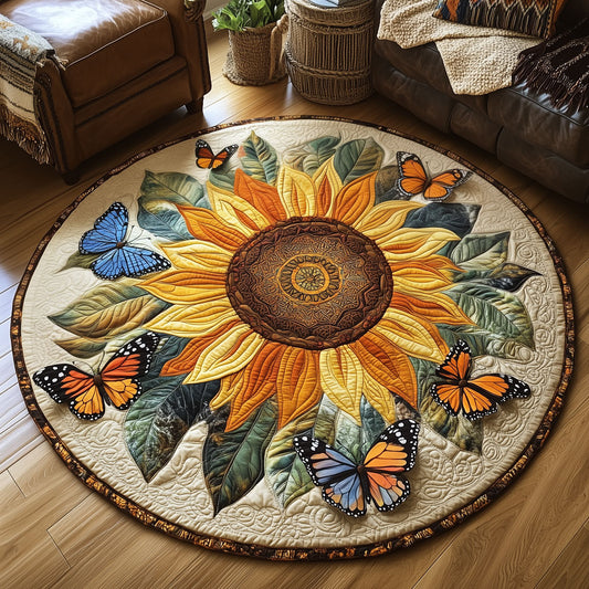 Sun and Wings LT1510021CL Quilted Round Mat