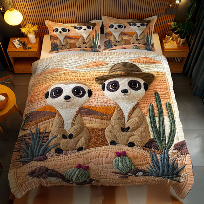 Friendly Meerkat WN0803095CL Duvet Cover Set