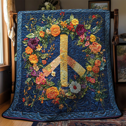 Peace Wreath WN0901052CL Quilt