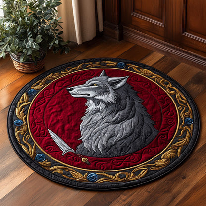Ironfang Sigil CP3007037CL Quilted Round Mat
