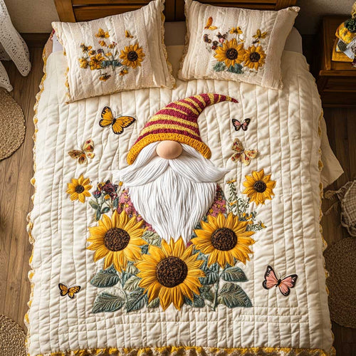 Sunflower Garden Gnome WP0801033CL Duvet Cover Set