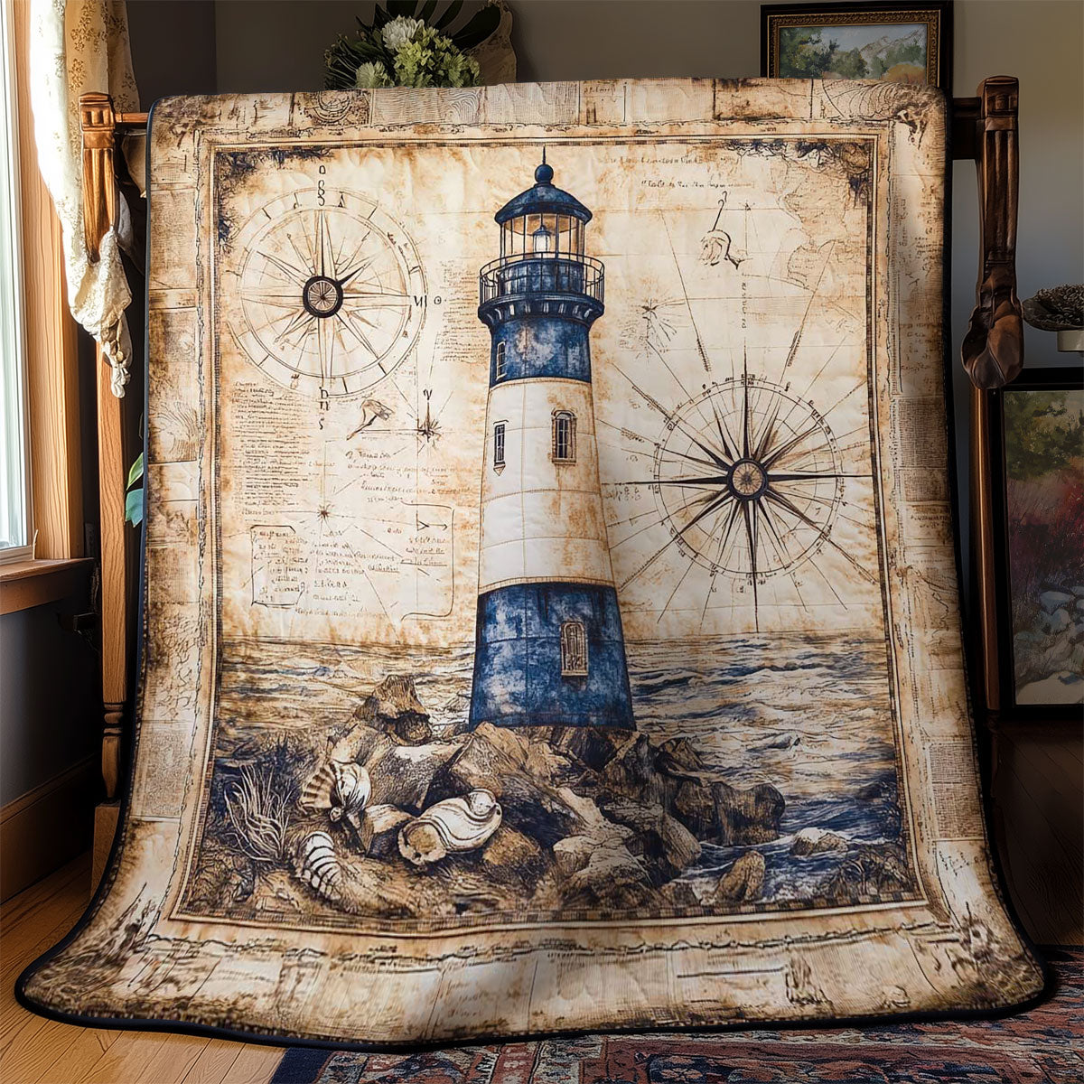 Mystic Lighthouse WN0502025CL Quilt