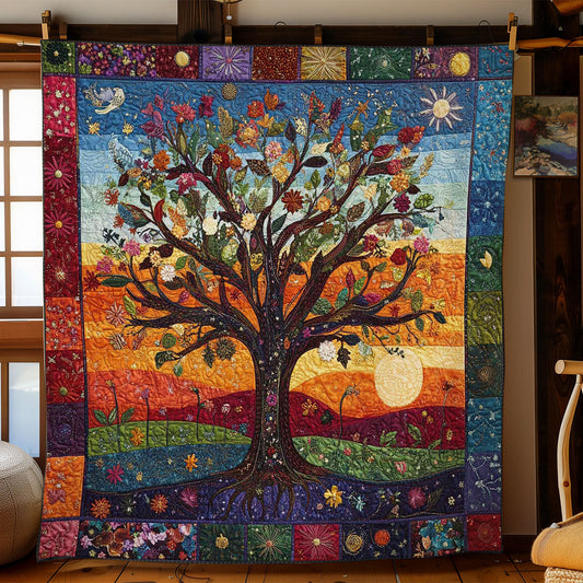 Autumn Tree Of Life WN0301004CL Quilt